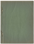 Moe Howard's 32pp. Script Dated October 1939 for The Three Stooges 1940 Film ''You Nazty Spy!'' -- With Numerous Annotations in Moe's Hand Throughout -- Very Good Condition